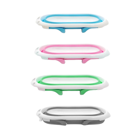Bañera Plegable Con Reductor Compacta Antideslizante Love - comprar online