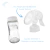 Sacaleche Manual Dispita +2 Pezoneras +2 Tetinas + Mamadera De Vidrio - Tienda Online de La Pañalera | panalesonline.com.ar