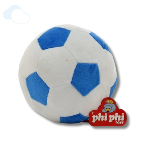 Pelota Niños Peluche Sonajero Pelota Futbol 20 cm Phi Phi - comprar online