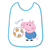 Babero Grande Peppa Pig +6m Toalla Impermeable Dispita