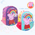 Mochila Escolar Jardin Peppa Pig 12 Pulgadas Infantil De Espalda Arcoiris Wabro en internet