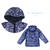 Campera Infantil Acolchada Con Capucha Sonic Invierno Abrigo Disney Magic
