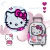 Mochila Carrito Escolar Hello Kitty 12 Pulgadas Infantil Grafiti Wabro en internet