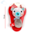 Sonajero Peluche Plush Osito 15cm Phi Phi Toys - comprar online