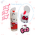 Botella Infantil Hello Kitty 250 Ml Plástico Con Sorbete Wabro en internet