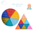 Bloques Apilables Triangulos Con Números Silicona 9 piezas Baby Toys - tienda online