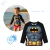 Malla Remera Niño Batman Protección UV Manga Larga DC Comics - comprar online