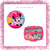 Imagen de Lunchera Vianda Escolar Minnie Sandwichera Y Cubiertos Infantil Wabro