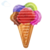 Helado Cucurucho Flotador Colchoneta Inflable Bw 188x130cm