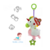 Cunero Sonajero Peluche Con Mordillo Y Espejo Unicornio Sensorial Phi Phi Toys