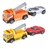 Set De Grúa Con Auto Metal Recovery Tow Truck 23cm Teamsterz