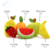 Peluche Frutas Bebe Carterita Frutas y Verduras Juguete Phi Phi en internet