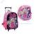 Mochila Carrito Barbie Champs Escolar 12 Pulgadas Wabro en internet