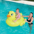 Imagen de Pato Flotador Colchoneta Inflable Chico Bw 135x91cm