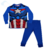 Pijama Infantil Avengers Capitan America Manga Larga Marvel Magic - comprar online