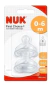 Tetina de Silicona x2 First Choice Plus 0-6 M NUK