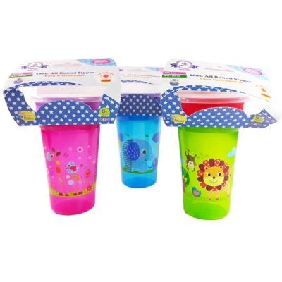 Vaso Con Tapa 360 Para Bebes +6m Antiderrame Infan-tec
