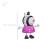 Peppa Pig Figura Zoe Cebra Con Accesorio Surtido Hasbro - Tienda Online de La Pañalera | panalesonline.com.ar