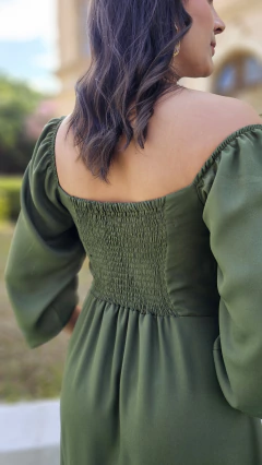 Vestido Brianna Verde - Santa Saia