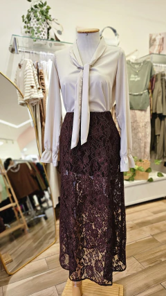Camisa Angelina Creme - loja online