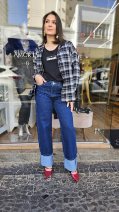 CAMISA XADREZ ANNA PRETA - comprar online