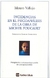 INCIDENCIAS EN EL PSICOANALISIS DE LA OBRA DE MICHEL FOUCAULT