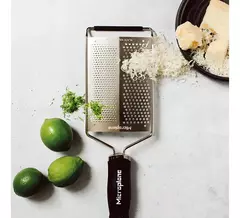 Rallador Microplane Gourmet Dual 2 en1 Fino / Grueso Acero Inox Plateado - comprar online