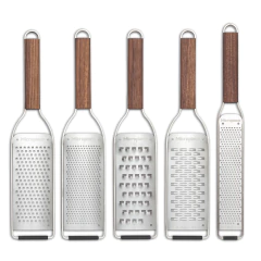 Rallador Microplane Master Series RIbbon cintas - Mango Nogal - comprar online