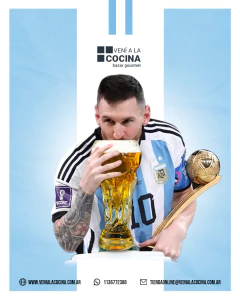 Copa Mundial FIFA USA 700 ml vidrio - VAMOS ARGENTINA