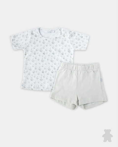 4037026 PIJAMA M/CORTA BARQUITOS