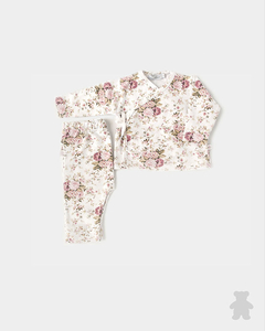 4038017 BATITA MANGA LARGA Y PANTALON ROSAS
