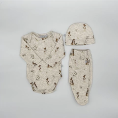4041097 SET BODY - RANITA - GORRO CONEJITOS