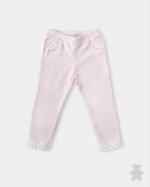 4239052 PANTALON BORDADO C/PUNTILLA