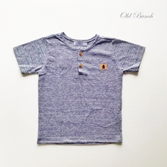 4542013 REMERA RAYADA BOTONES - comprar online