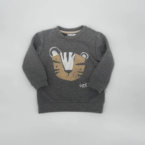 4641015 BUZO FRISA ESTAMPA TIGRE