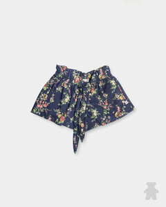 6038008 SHORT FLORCITAS AZUL