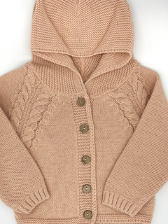 3941001 CARDIGAN C/CAPUCHA TEJIDO - comprar online