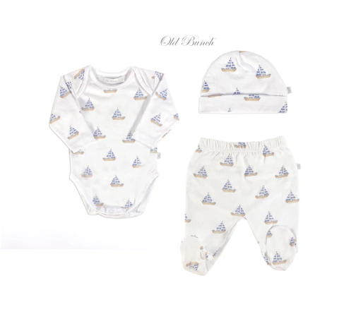 4044001 SET BODY - RANITA Y GORRO BARCOS PEDRO