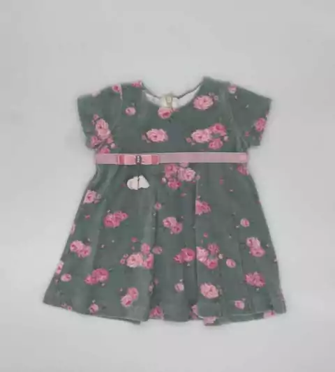 4331013 VESTIDO PLUSH ROSES
