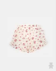 6038019 SHORT FLORES CON VOLADITOS