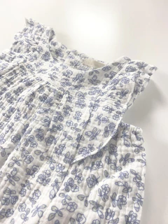4344016 VESTIDO BEBA FLORES AVELLANA - comprar online