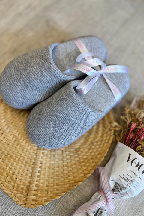 Pantu Espumón Algodón Morley Gris Melange - comprar online
