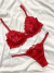 Conjunto Siena Rojo (Corpiño Con Aro & Bombacha Less) - Todo Sobre Mi | Online Store