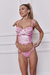 Set Teresa Rosa Vichy ( Conjunto Corseta & Bombacha ) - comprar online