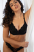 Conjunto Capri Negro (Corpiño con aro & Bombacha Less)