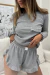 Pijama Cocoa Gris Melange - Todo Sobre Mi | Online Store