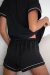 Pijama Eva Negro - comprar online