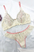 Conjunto Cairo Natural & Celeste (Corpiño con aro & Bombacha Less)