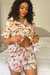 Pijama Eva Natural Flores Salmon - Todo Sobre Mi | Online Store
