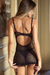 BabyDoll Savannah Negro ( BabyDoll & Bombacha Less) en internet